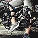 Tera 1 Pair of Adults Fashion Knee Shin Armor Protect Guard Pads Accessories with Plastic Cement Hook for Motorcycle Motocross Racing