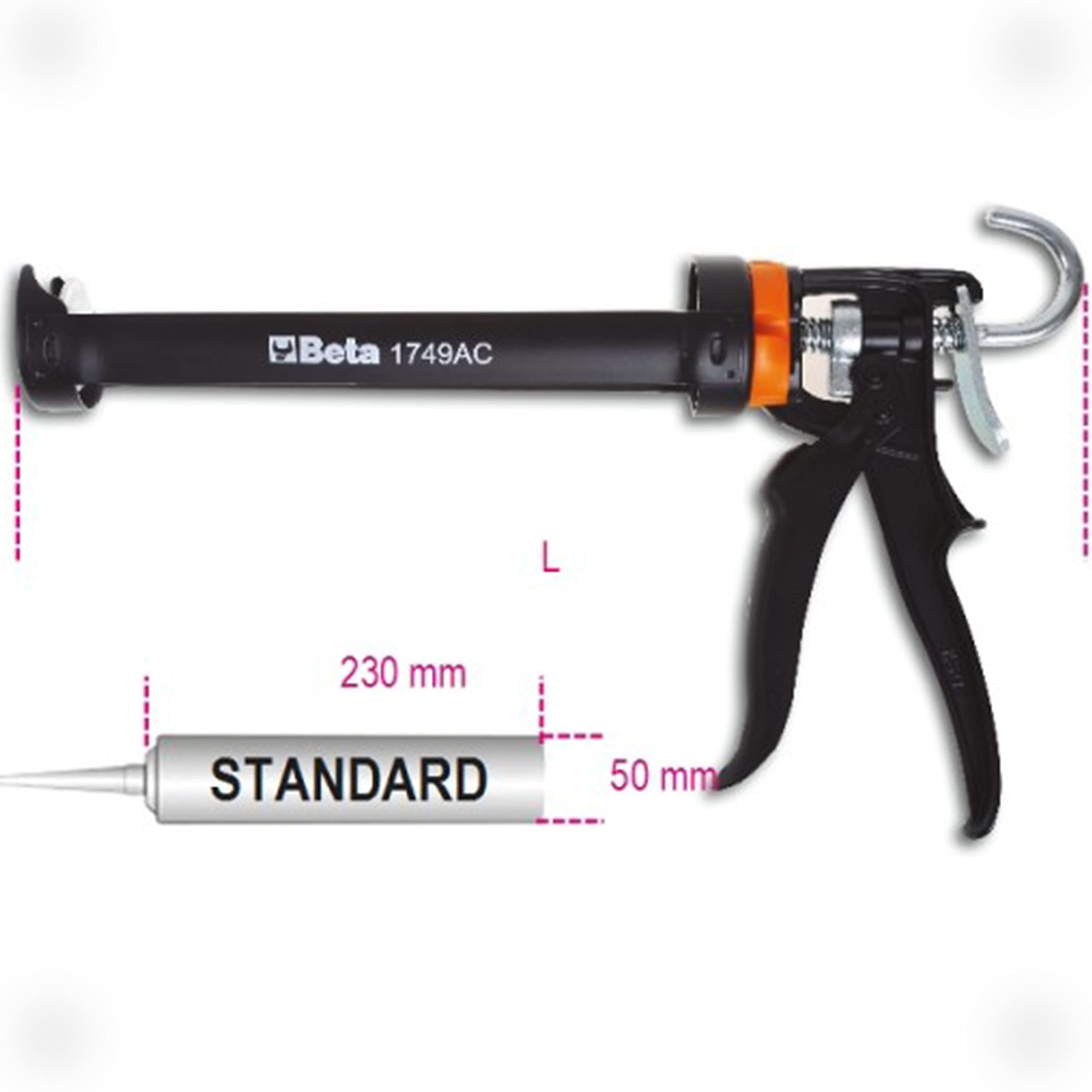 Beta 17490005 Model 1749 AC High Thrust Gun for Chemical Binders, 360mm