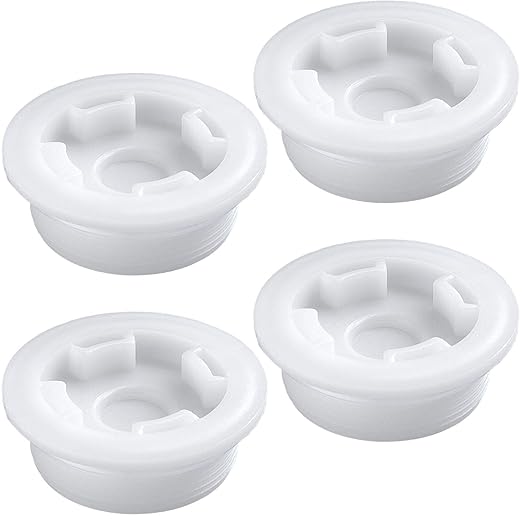 PAGOW 4 PCS 2” Bung Cap, Fine Thread Poly Buttress Drum Bung for