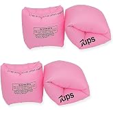 Inflatable Arm Floaties for Kids, Blow up Arm Bands, Children Swimm Rings