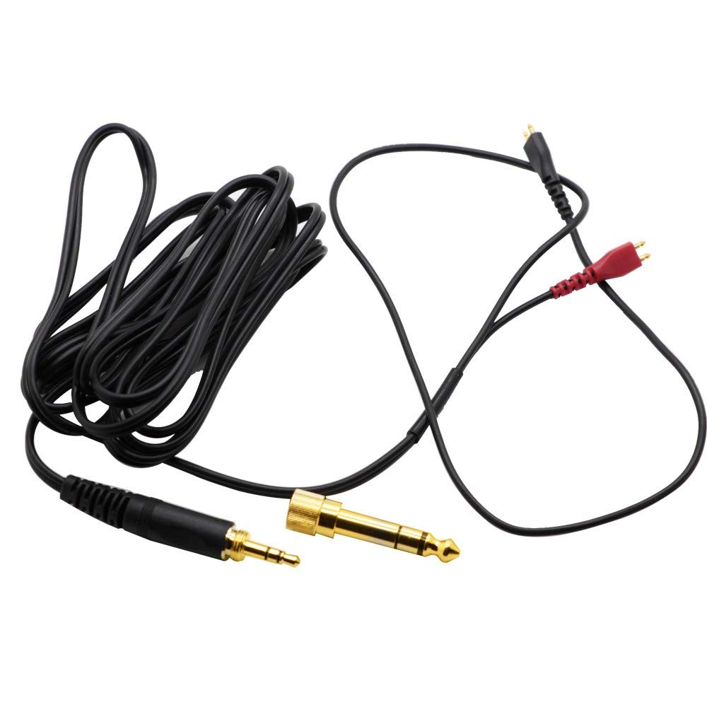Ricambi per Cuffie Dj - ZOMO - Cavo per Sennheiser HD 25 Deluxe a spirale  Rosso 3,5 M