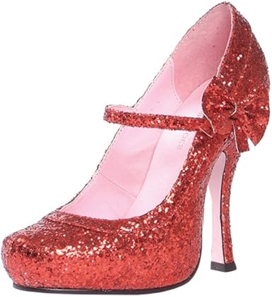 amazon red glitter shoes