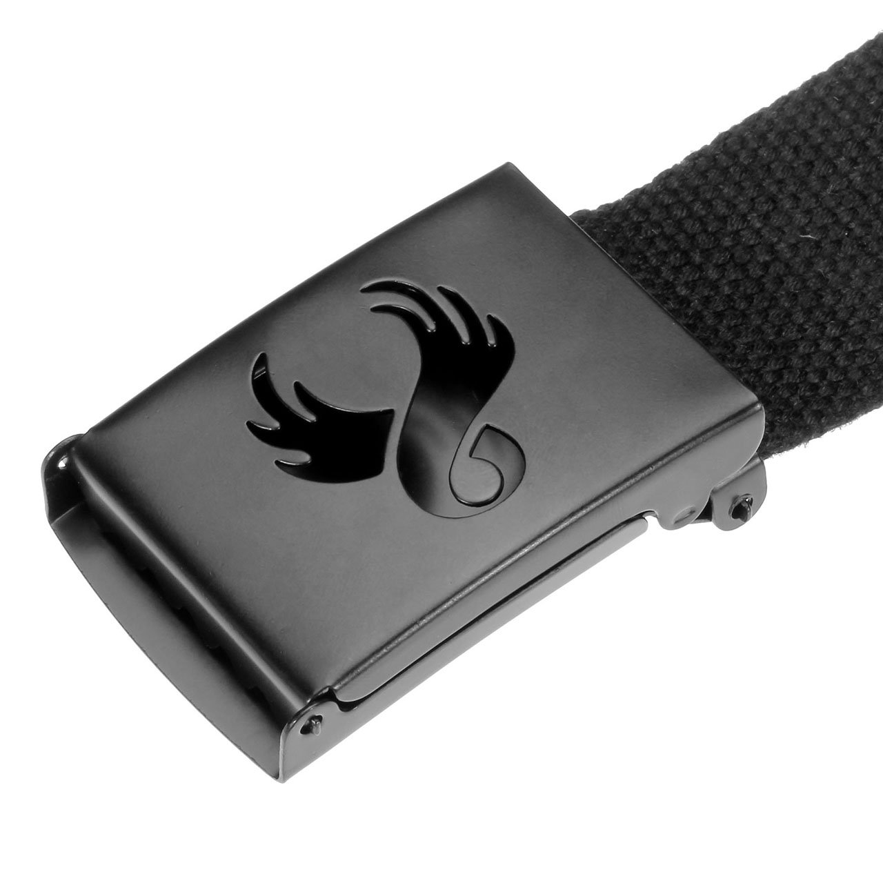 Ayliss® Fashion Canvas Web Belt Eagle Design Adjustable Black Buckle 42.5\