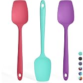Ironberry Silicone Spoonula Set, 600&ordm;F Heat Resistant, 3Pcs, Multicolor 3 | Flexible Nonstick Spoon Spatula, Food Grade Kitchen Utensil, for Mixing, Scrambling, Scooping, Baking