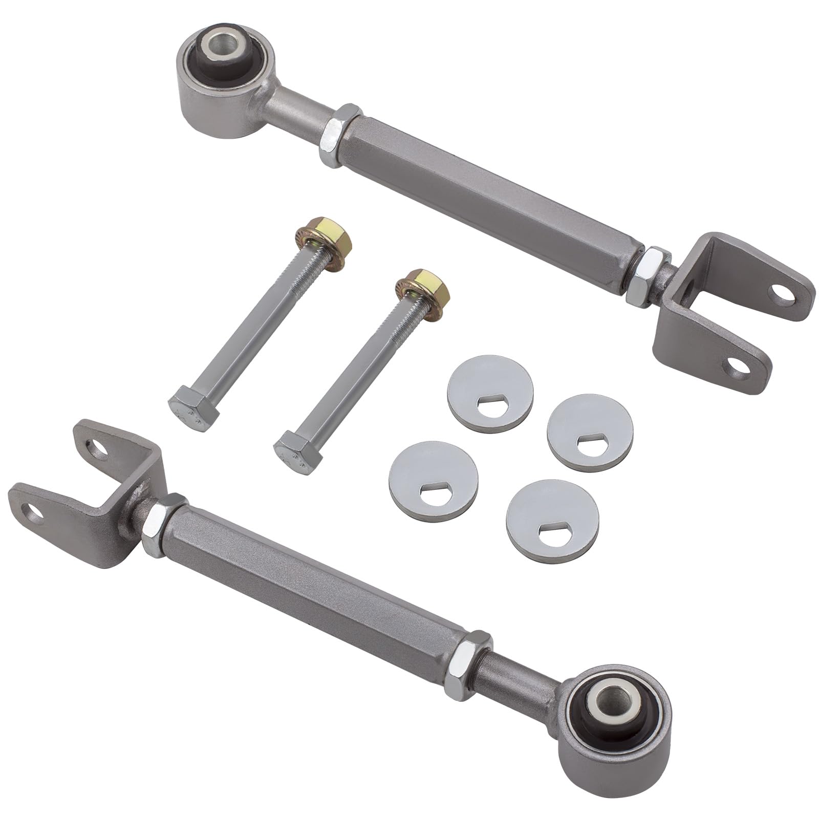 Photo 1 of maXpeedingrods Rear Camber Arms for Nissan 370Z 2009-2016, for Infiniti G35 Coupe Sedan G37 M35 M45 Q40 QX70, with Cam Bolts