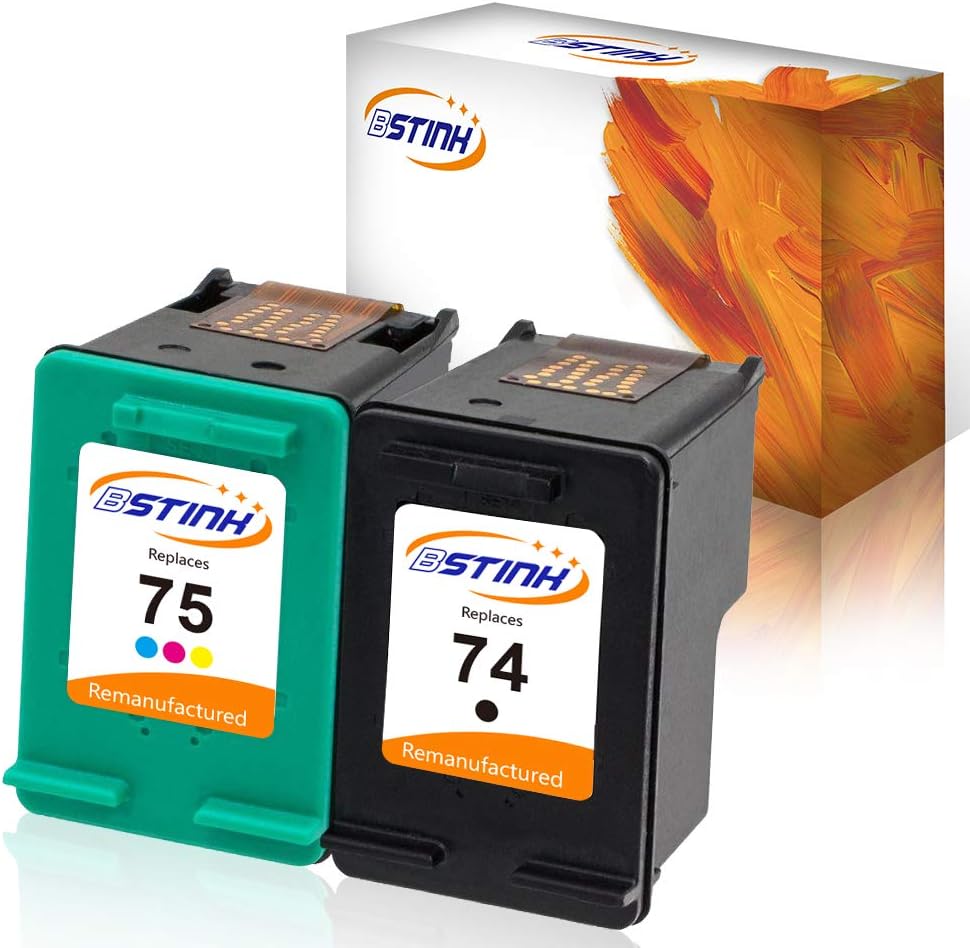 BSTINK Remanufactured Ink Cartridge Replacement for HP 74
