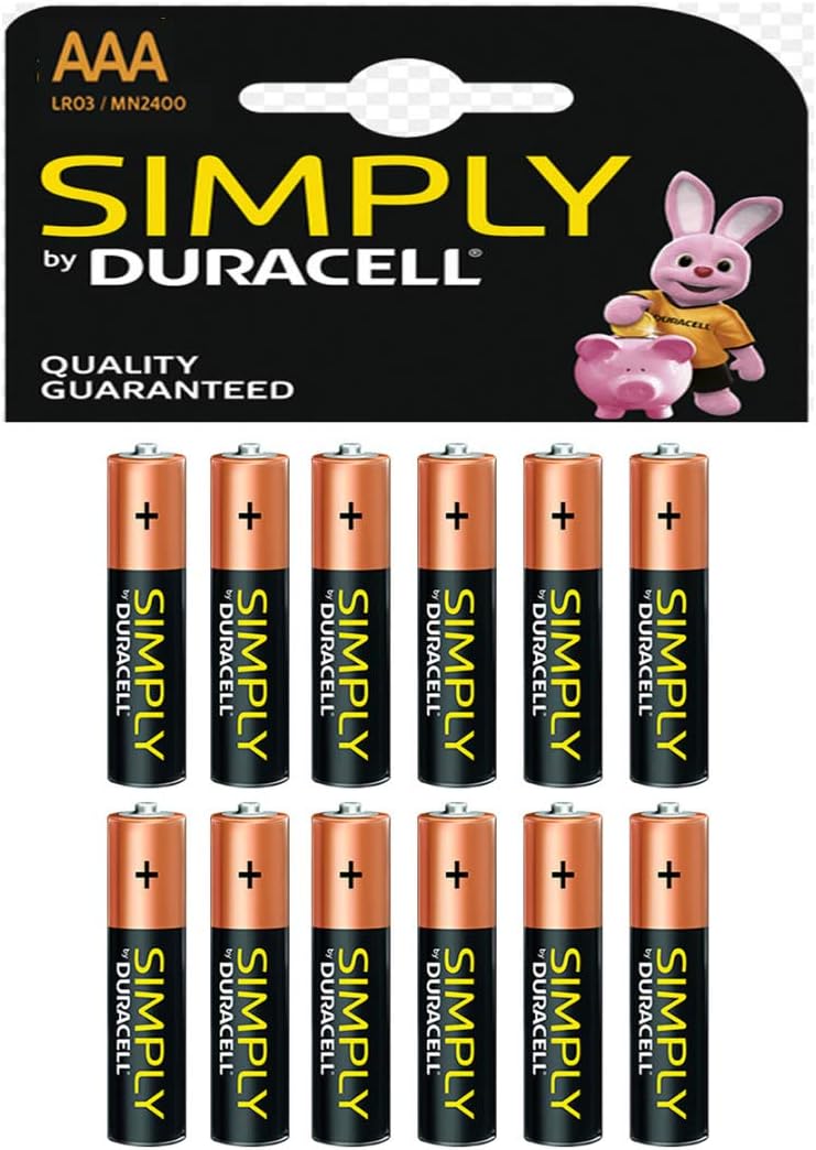Duracell Simply AAA Batteries Amazon.co.uk Electronics