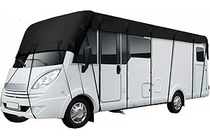 OKYUK Heavy Duty RV Roof Cover, Waterproof UV Resistant, Fits 31-33 ft RVs, Travel Trailers, Class A/B/C Motorhomes, Popup & Truck Campers