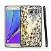Note 5 Case For Samsung, Customized Black Soft Rubber Samsung Galaxy Note 5 Case Flowers are blooming even the twilight coming
