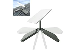 NOVAKITS Starlink Roof Mount 360° Adjustable ,Starlink Mounting Kit Borehole Free Design,Suitable for Flat and Any Angle Roof,Compatible Gen 2