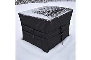 BEADCHICA Pool Heater Cover,Heat Pump Cover Compatible with Hayward,Pool Heater Cover for Winter,Heavy Duty 600D,40" Length X 34" Width X31 Height