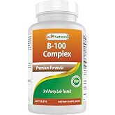 Best Naturals Vitamin B Complex with Inositol, PABA 240 Tablets - Made in the USA - Gluten Free