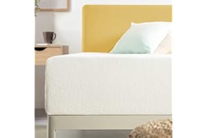 Best Price Mattress 14" Signature Green Tea Memory Foam Mattress, Full, White