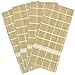 DII Basic Terry Collection Windowpane Dishtowel Set, 16x26, Pebble Check, 4 Piece