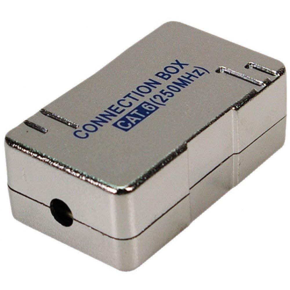 Logilink np0012 a Parallel Adapter for Network Cable CAT6 Silver