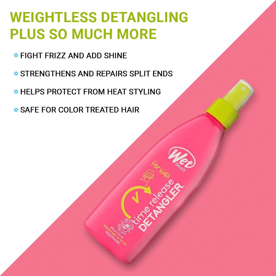 Wet Brush Time Release Detangler By For Kids 8 Oz Detangler BigaMart