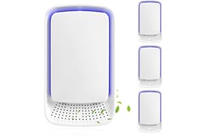 KLVEU Plug In Air Ionizers for Home 4Pack,Negative Ion Air Purifier -Plug In Air Freshener for Home, Office, Bathroom and Living Room,Portable Air Purifiers Odor,Pets Smell (4)