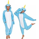 Funziez! Sea Creatures Onesie Lobster, Clown Fish, Hammerhead Shark, Octopus, Squid - Plush Adult Animal Costume Jumpsuit