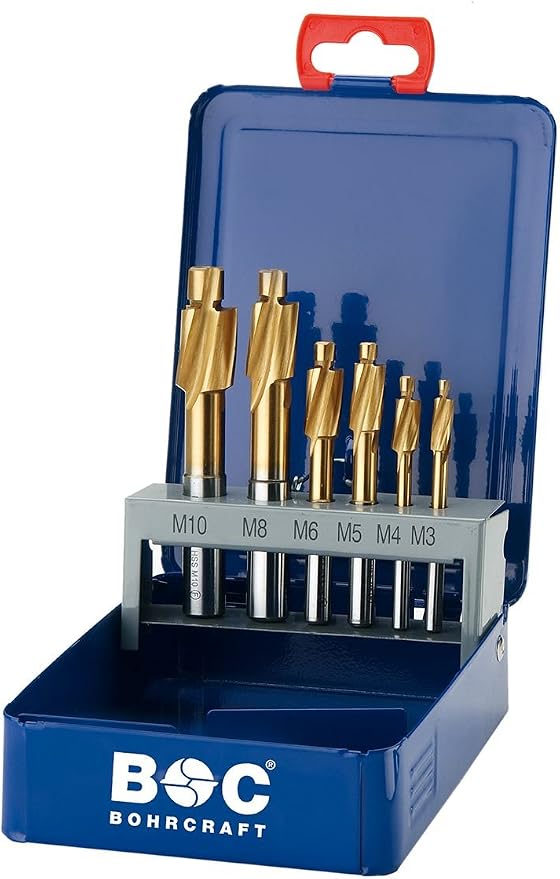 Jeu De Filières HSS DIN223 Pour Tarauder M3 M4 M5 M6 M8 M10 - Filetage Métal Et Acier