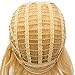 Hot Anime Light Blonde Girls Straight Wig+50cm Ponytail+Cap