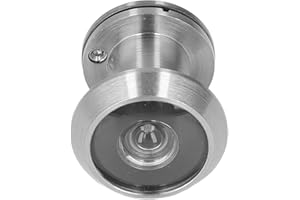Upgraded Steel Peephole Viewer for 15-25mm Thin Doors - High Security Anti-Theft Door Scope with Wide-Angle Vision for Home, 