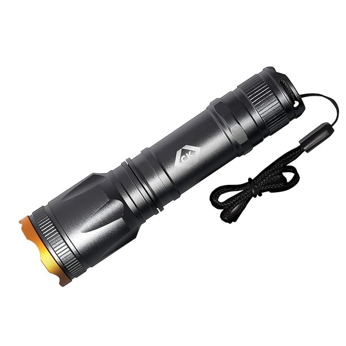 portable lighting CK T9540R LED Rechargeable Hand Torch Set 400 Lumens