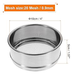 PATIKIL 20 Mesh Lab Sieve, 4" Diameter Test Sieve