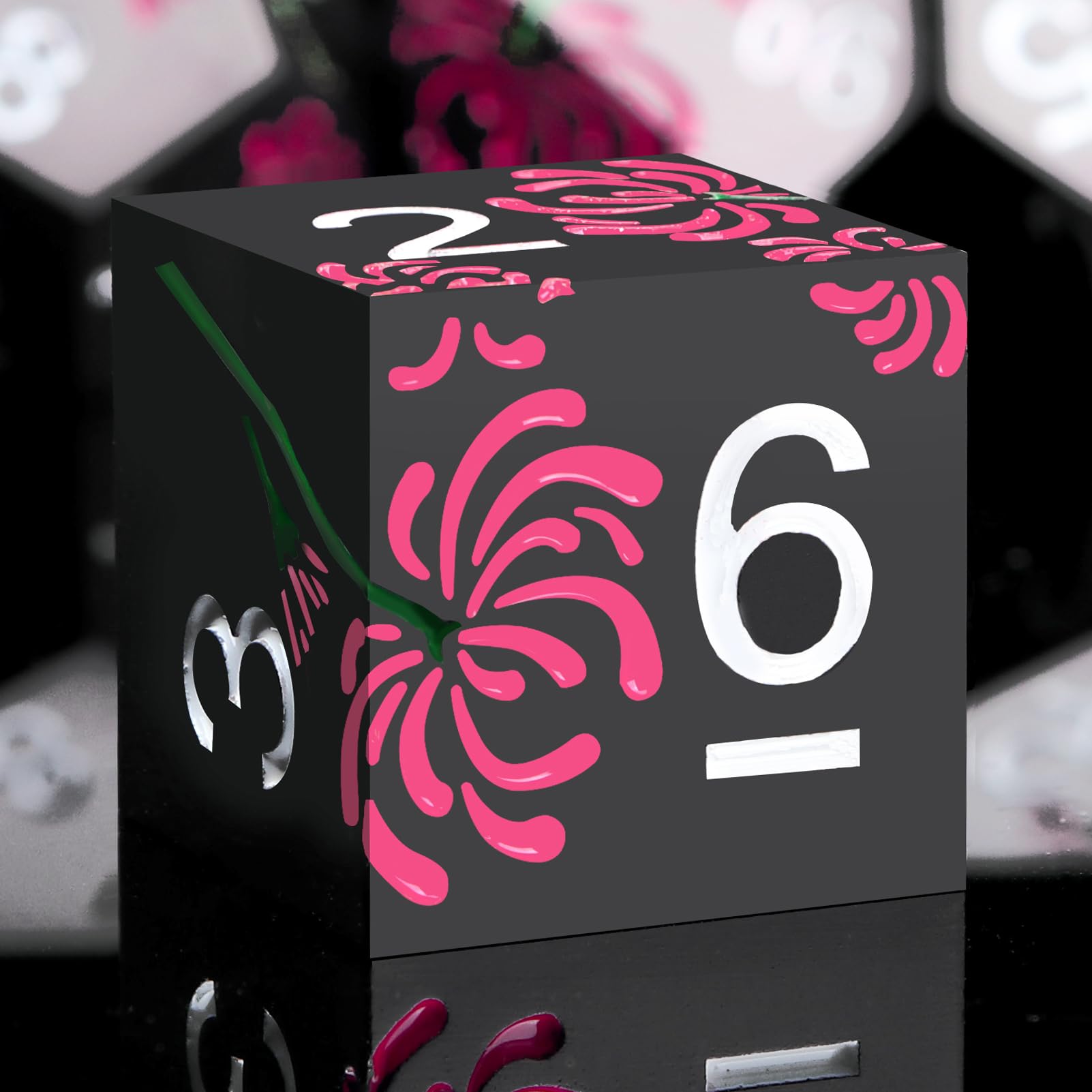 Haxtec Metal DND Dice Set Polyhedral D&D Dice for Dungeons and Dragons TTRPG Dice Games