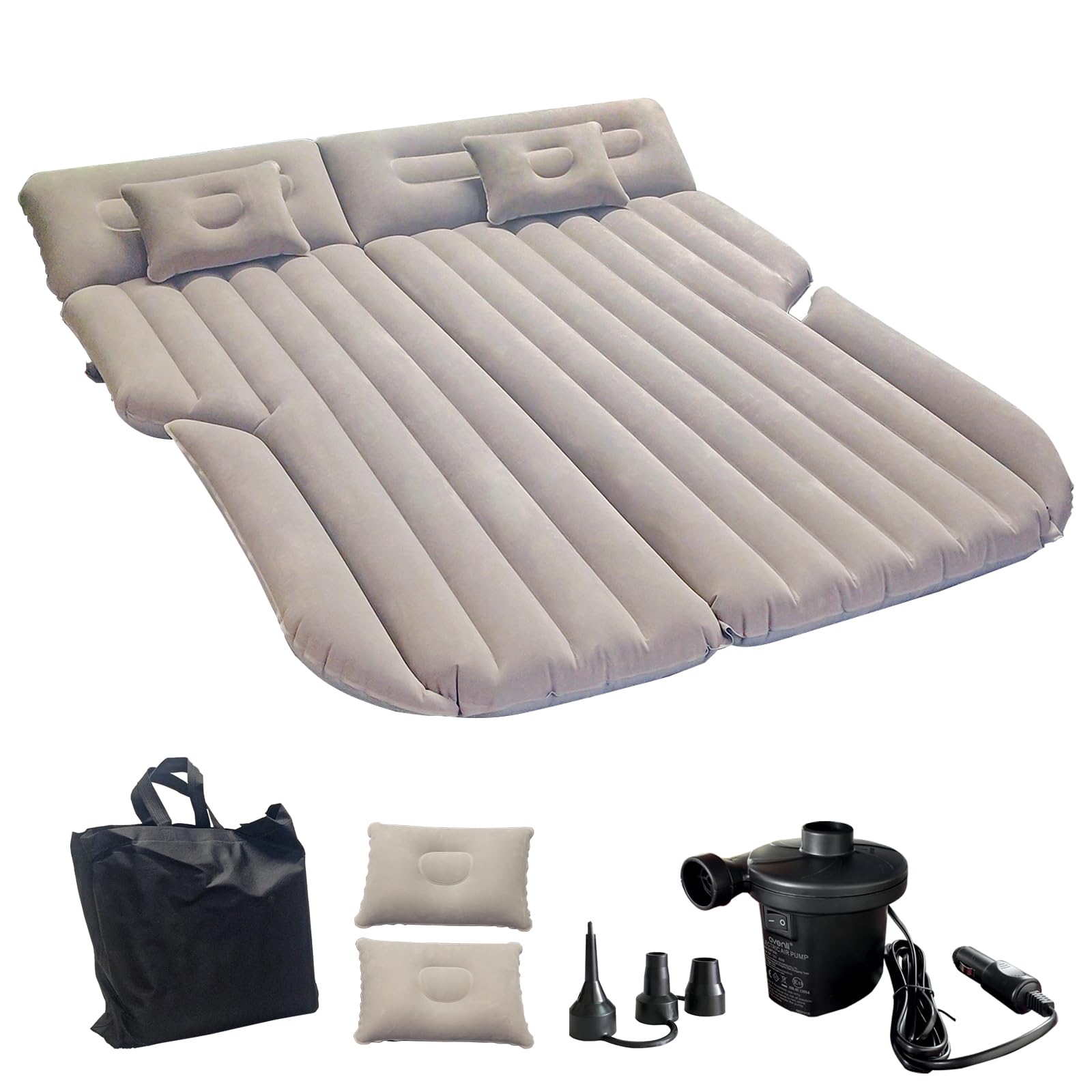 Photo 1 of Outraveler SUV Air Mattress Double Bed for Trunk, Car Inflatable Bed for Travel Camping with Pump and Pillows