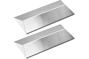Zemibi Grill Replacement Parts for Cuisinart CGG-306, Nexgrill 820-0033 820-0015 820-0007,820-0007G, Megamaster 820-0033M, 820-0007B, Flame Tamer 306-20133 306-20087 820-0033-05, 2 Pack Heat Plate