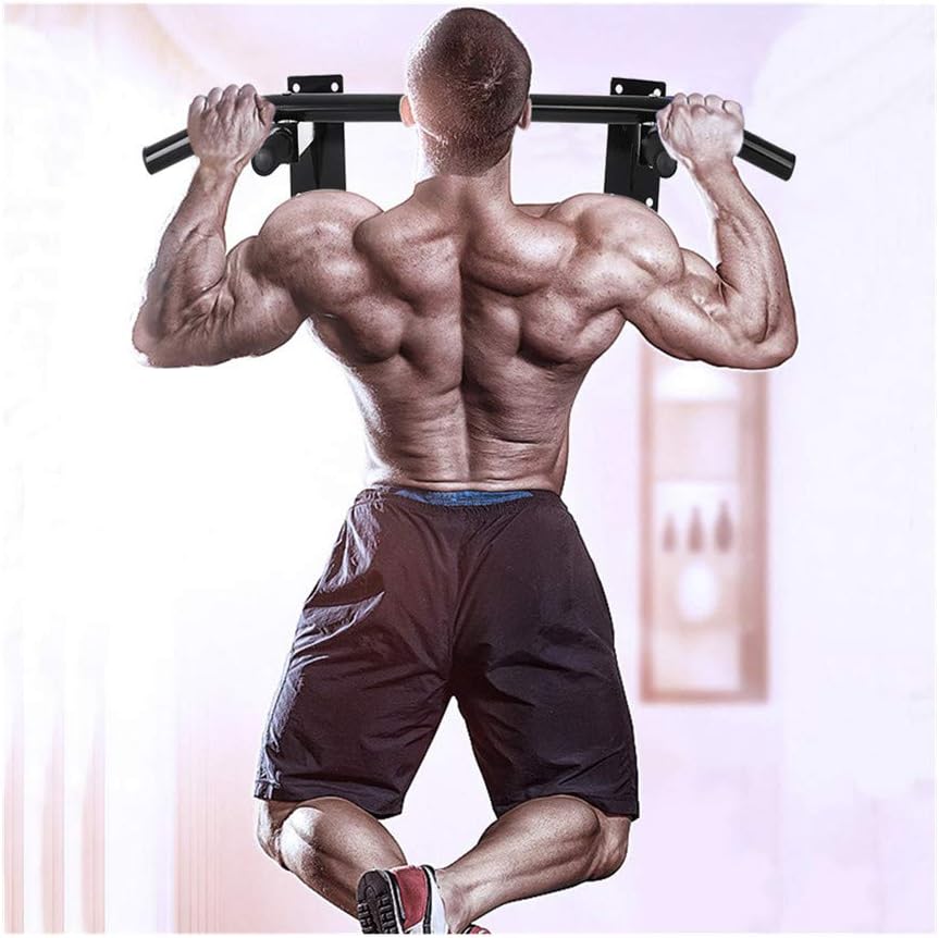 partysu Wall Mounted Pull Up Multi Function Home Gym Exercise Fitness Indoor Fitness Equipment Wall Bars Horizontal Bars on Doors Pull-ups