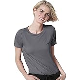Layers Women's Silky Knit Short Sleeve Tee