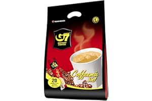 Trung Nguyen — G7 3 in 1 Instant Coffee — Roasted Ground Coffee Blend w/Non-dairy Creamer and Sugar — Strong and Bold — Instant Vietnamese Coffee (20 Single Serve Packets)