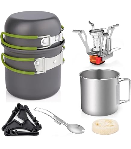 Set De Cuisine 3 Pièces Pour Le Camping Kit De Casseroles Camping Poêlé