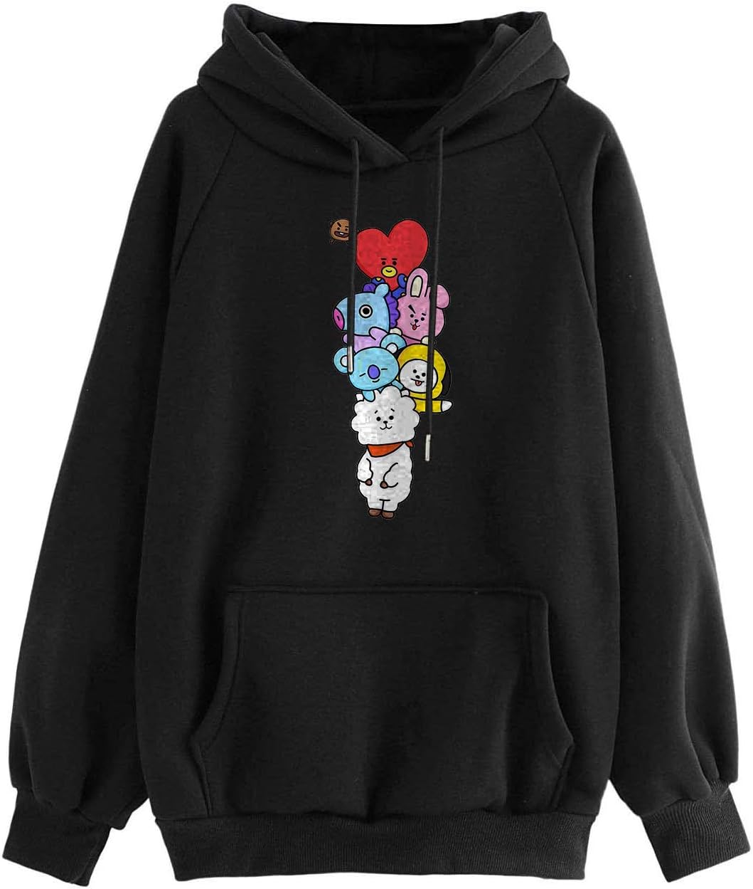 XXYYMUGGLIEDAG Unisex Hoodie Athletic Graphic Hoodies Pullover Hooded Sweatshirt Pockets Christmas for Men's Women's