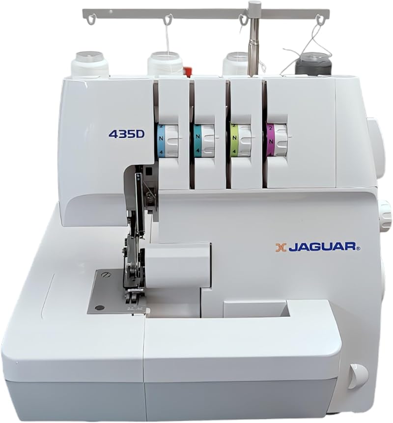 Jaguar 435D Overlocker Serger 3-4 Thread Differential LED Light 91W