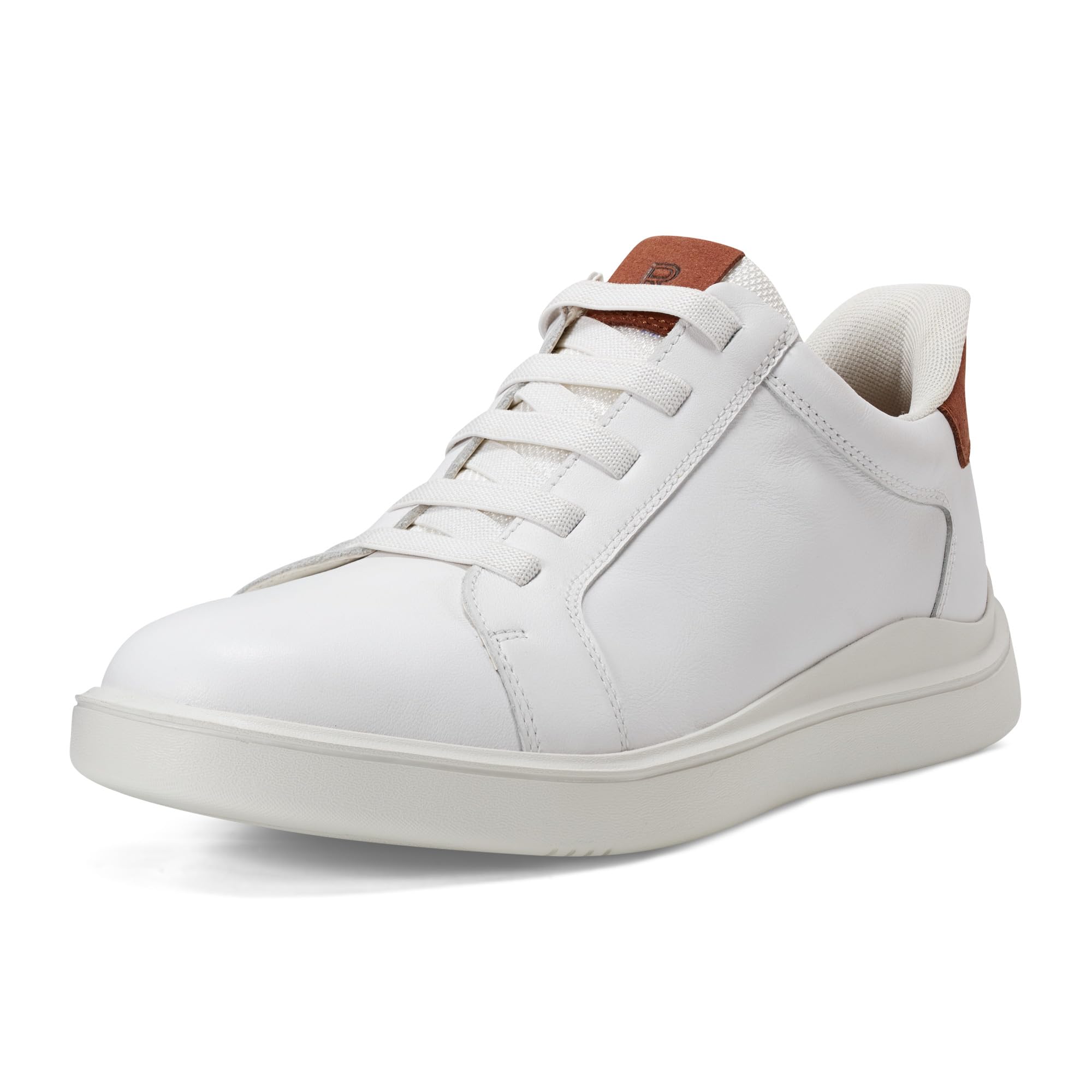 Rockport Men’s Tynnar, White Leather, 11 Wide