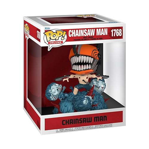 Funko Pop Deluxe: Chainsaw Man - Chainsaw Man - Collectable Vinyl Figure - Gift Idea - Official Merchandise - Toys for Kids & Adults - Anime Fans - Model Figure for Collectors and Display