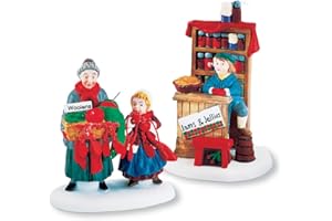 NEW ENGLAND VILLAGE Department 56 Christmas Bazaar.Woolens & Preserves