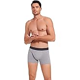 eumygrl Incontinence Underwear for Men,Leak-Proof,Washable,Reusable Bladder Control Cotton Boxer Brief (Pack of 2)