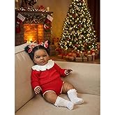 Zero Pam Black Reborn Baby Dolls 26 Inch Large Size Reborn Toddler Girls African American Black Girl Dolls Real Baby Doll Size Biracial Babies Doll for Girl Boy Toys
