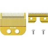 Fine Blade Compatible with Oster Fast Feed 076023 and Salon Pro Clippers | 913-53 Replacement Trimmer Blade ,076830 Blades Replacement,Golden