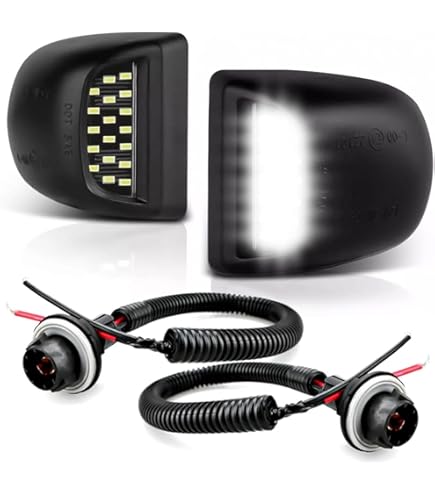 Amazon.com: OEM NEW Park Assist License Plate Light Harness