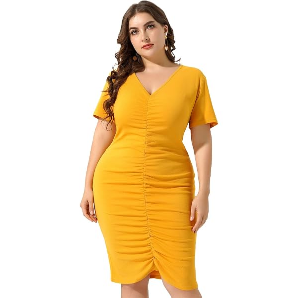 sundry ruched mini dress Sundry Ruched Mini Dress