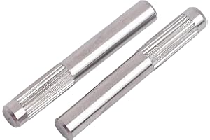 Folding Lock Buckle Hook Pin for Xiaomi, Pro, Pro2 and MI3 Electric Scooter for - 5-Pack, Steel, Silver, 36.2x5mm