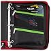 Five Star Zipper Pouch, Pencil Pouch, Pen Holder, Fits 3 Ring Binders, Teal / Bright Pink (50642BG7)