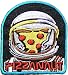 PIZZANAUT NASA Spaceman Pizza Hut Cooking Chef Kid Baby Jacket T-shirt Patch Sew Iron on Embroidered Applique Sign Badge Costum Gift