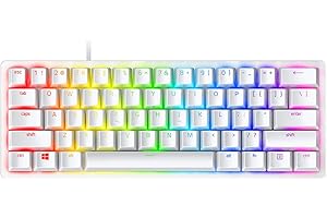 Razer Huntsman Mini 60% Gaming Keyboard: Linear Optical Switches - Rapid Trigger Mode - Chroma RGB Lighting - PBT Keycaps - O