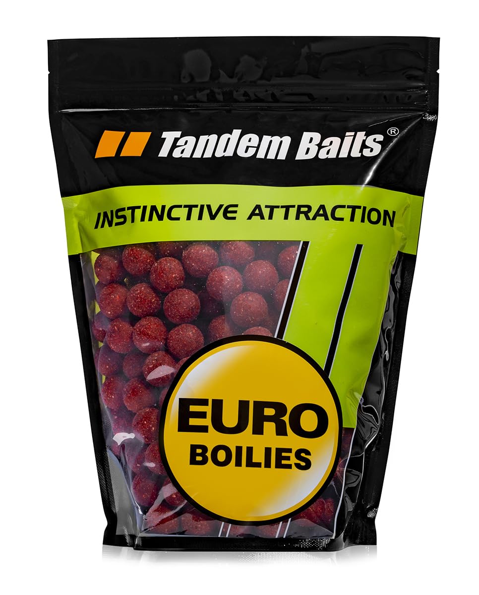 Tandem Baits Euro Boilies Mulberry Fishing Bait Boilie For Big Fish Angling Carp Accessories For Professionals & Hobby Anglers 16 mm 1 kg
