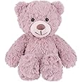 Apricot Lamb Toys Plush Pink Purple Flower Teddy Bear Stuffed Animal Soft Cuddly Perfect for Child 7.9 Inches